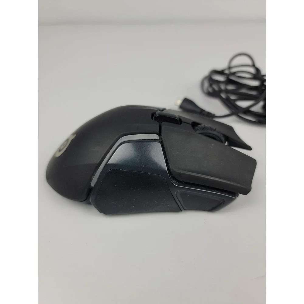 SteelSeries Rival 600 Wired Gaming Mouse Black RGB Dual Optical Sensor M-00010